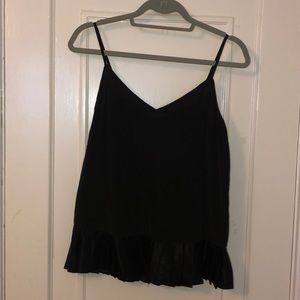 Equipment Layla Silk Cami with Pleat Detail